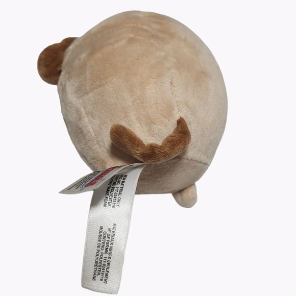 Squeezamals Bryce Pug Dog Plush Puppy Series 2 Slow Rise Squishy Stuffed Toy - Picture 2 of 4